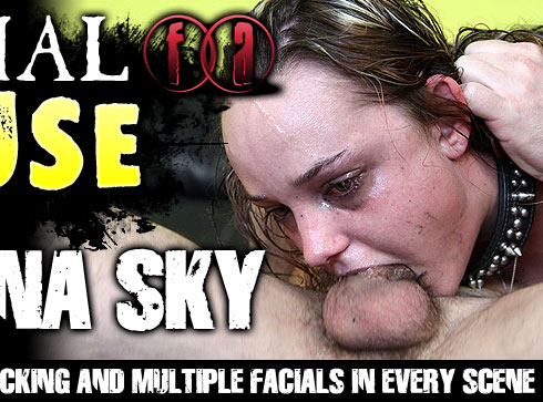 Arianna Sky Destroyed On Facial Abuse